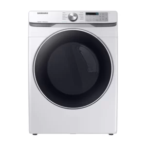 Samsung 7.5 cu. ft. Electric Dryer with Steam Sanitize+ in White