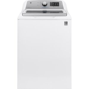 GE® 4.8 cu. ft. Capacity Washer with Sanitize w/Oxi and Flex Dispense®