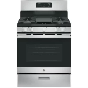 GE 30 INCH GAS STOVE
